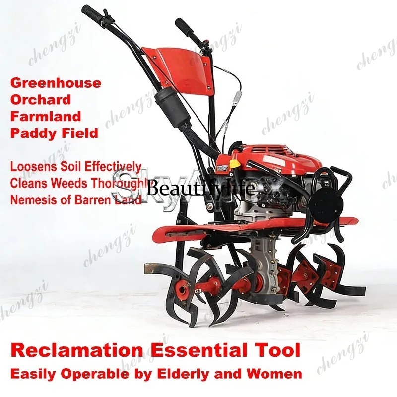 M81 Four Stroke Mini Farm Cult - огляд і ціна Soil Tilling Cultivator