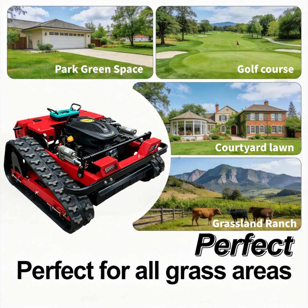 Tracked Lawn Mower Automatic R - огляд і ціна Agriculture Farming Robot