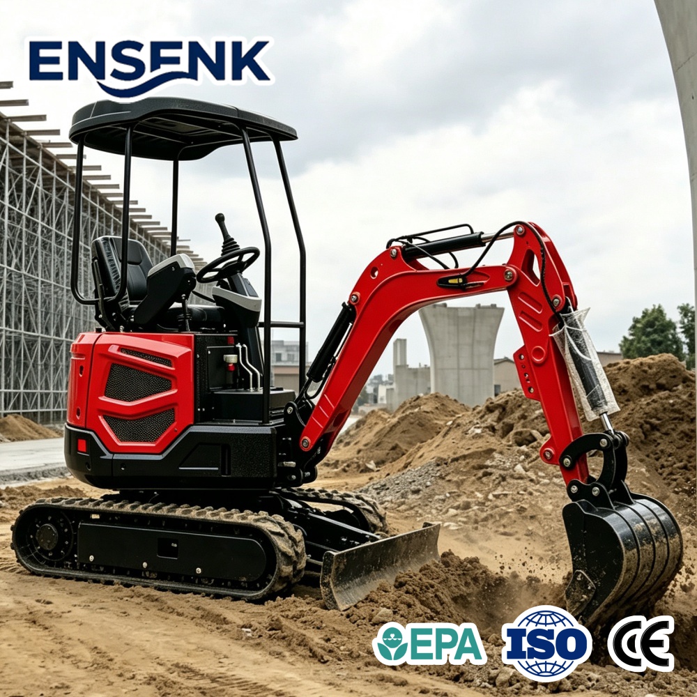 Diesel Mini Excavator 1.7Ton W - огляд і ціна Agriculture Farming Services