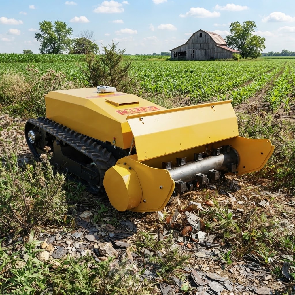 Smart remote control lawn mowe - огляд і ціна Agriculture Farming Robot