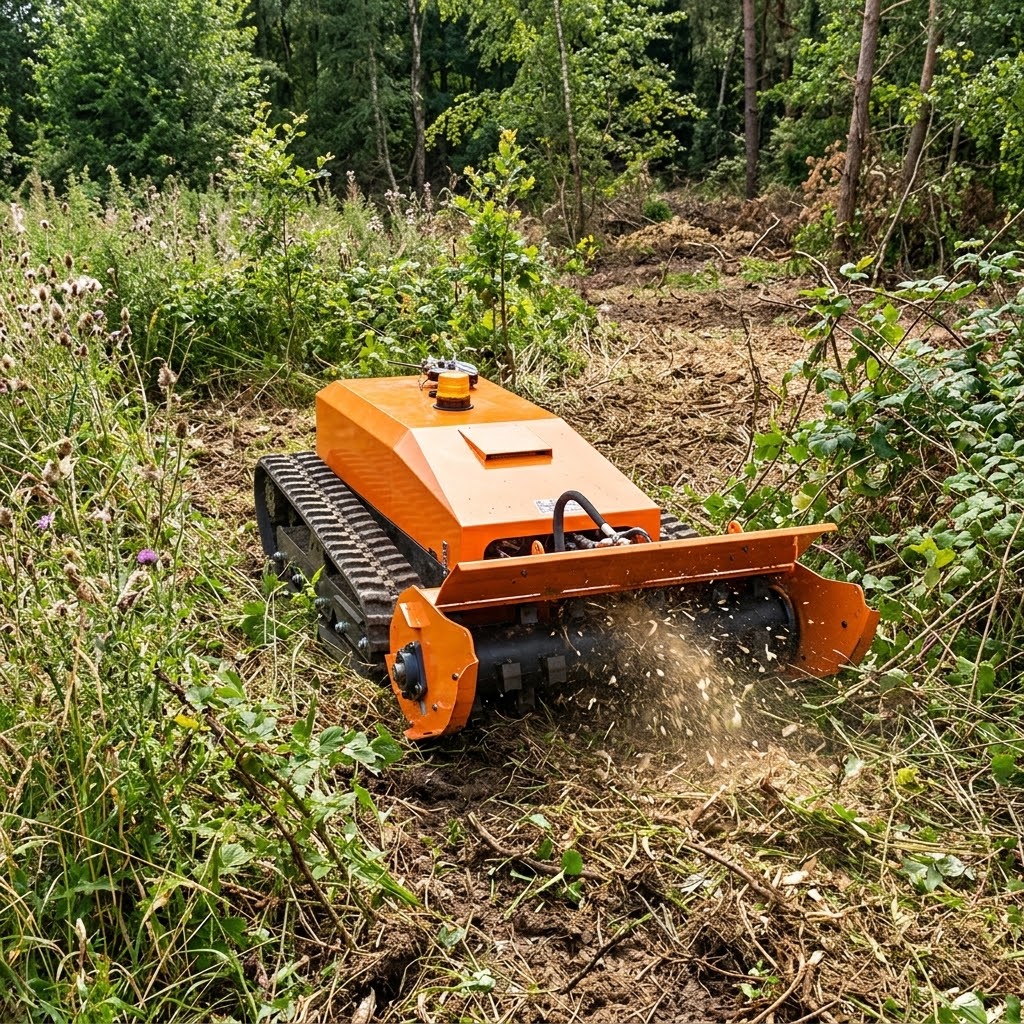 Smart remote control lawn mowe - огляд і ціна Agriculture Farming Robot